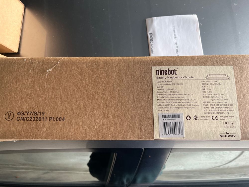 Accélérateur 2pcs haute qualité pour trottinette électrique de Ninebot ES2 ES1 ES3 ES4