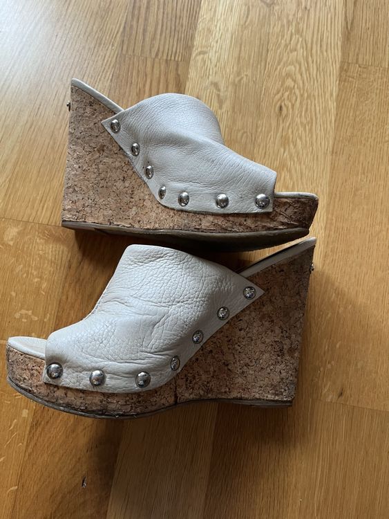 Michael kors cork wedges outlet
