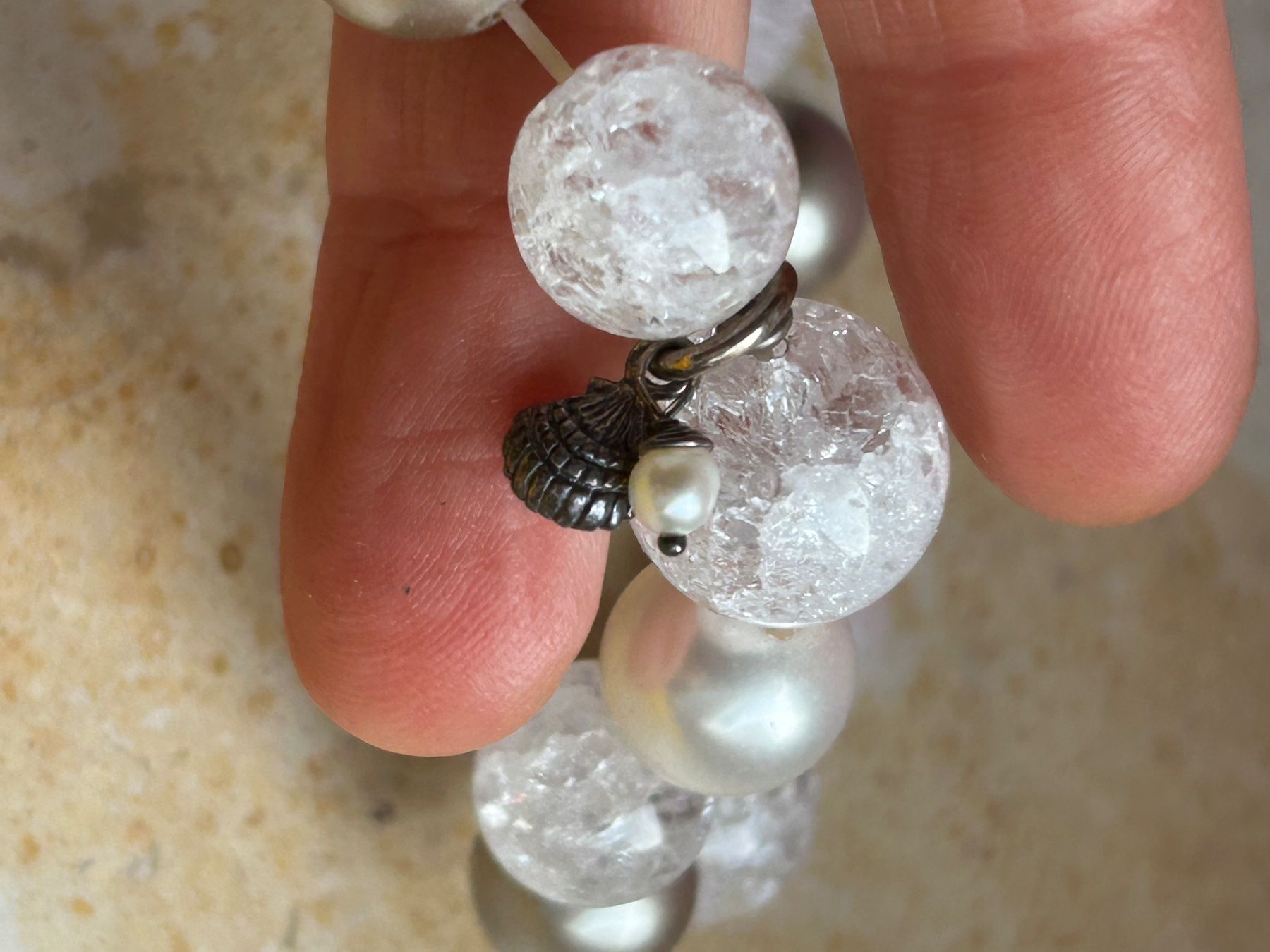 Bracelets: Armband Kristall mit Perlen (imitat) – D'occasion à Dittingen par Bellevista 3