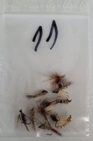 11 Stück Trockene handgemacht Fliege und Nymphen