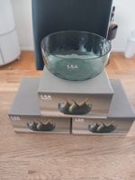 LSA International Dapple Schale Glas 12cm 3er Set