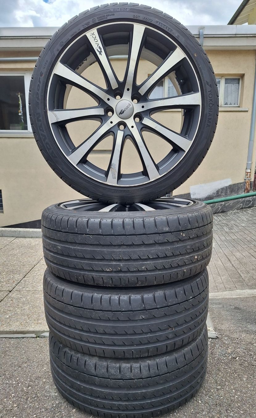 Pneumatici & Ruote complete: 225 45 ZR18 Golf4 5x100 – Usato da Buchs venduto da Loreanda