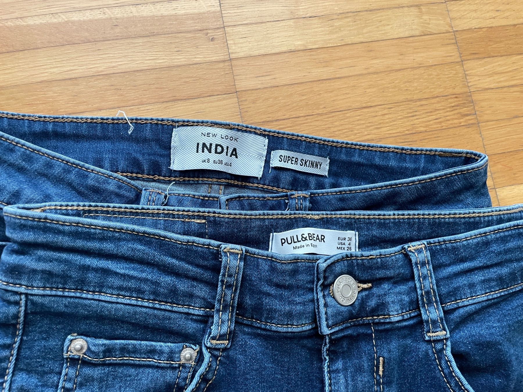 Jeans: 2 Jeans - EU 36 - India und Pull&Bear – Usato da Neftenbach venduto da Justine76 1