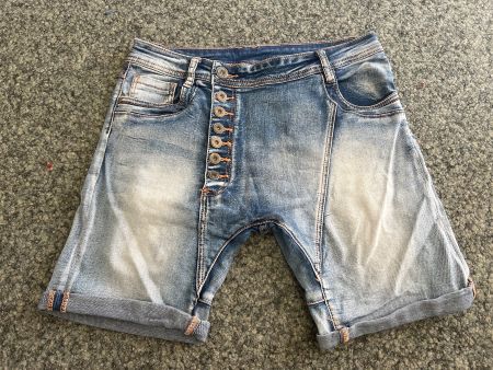 Coole Kurze Jeans Hose Gr L