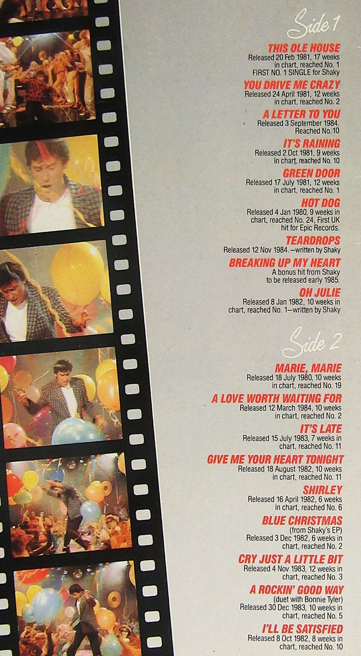 Schallplatten: Shakin Stevens - Greatest Hits - LP ab CHF 3.00 – Gebraucht aus Auenstein von Padabimbim 2