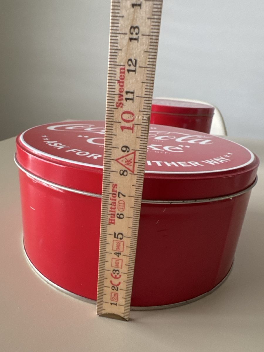 Barattoli: Vintage Coca-Cola box (round) – Usato da Zürich venduto da VittoDS 1
