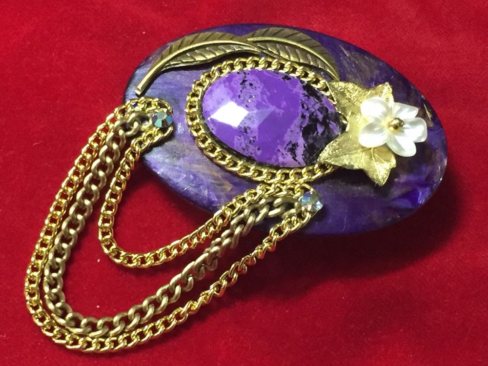 Broche Vintage Superbe - Occasion (déjà Portée) - Bijou Ancien