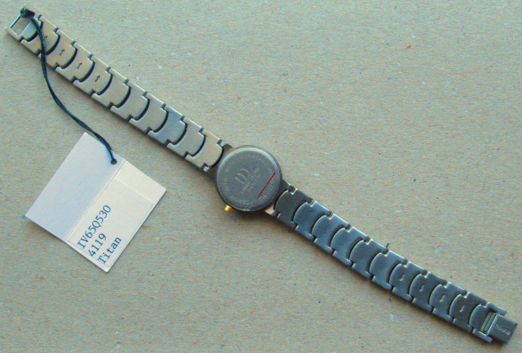 Orologi: original DANISH DESIGN DD IV65Q530 Quartz Titanium – Nuovo (secondo la descrizione) da Lohn-Ammannsegg venduto da rrrikko 3