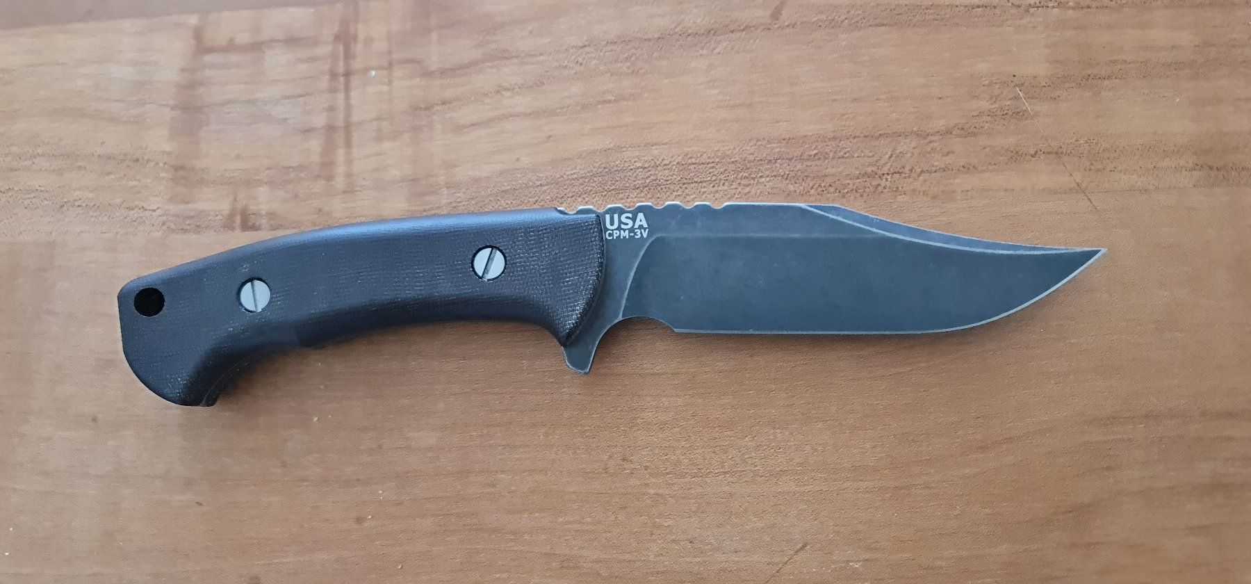 Accessori: Rick Hinderer Ranch Bowie - Battle Black – Nuovo (secondo la descrizione) da Therwil venduto da Esminor 1