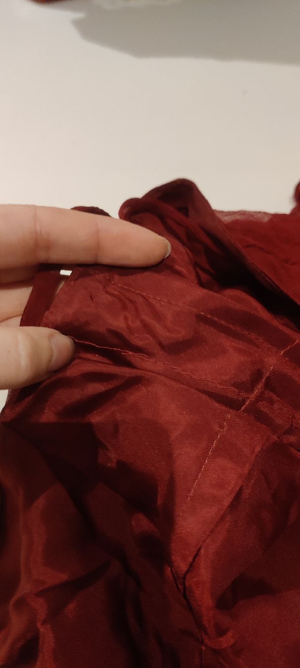Vestiti: Rotes Seidenkleid mit Trägern von unique – Usato da Schübelbach venduto da ali_mgs8 4