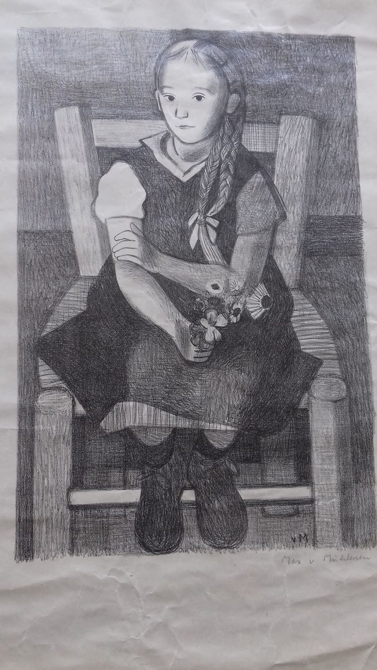 Grafica & Litografie: Max von Mühlenen, Lithographie, signiert – Usato da Luzern venduto da Einh0rn 3
