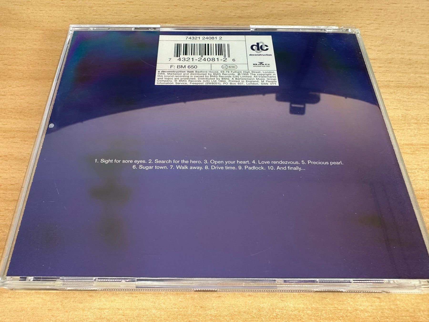 CD: M People – Bizarre Fruit – Usato da Rikon im Tösstal venduto da Alpenmutz 1