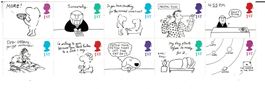 UK cartoons  10er-Streifen  **