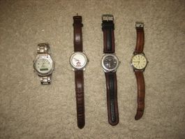 4 Herrenuhren / Armbanduhren