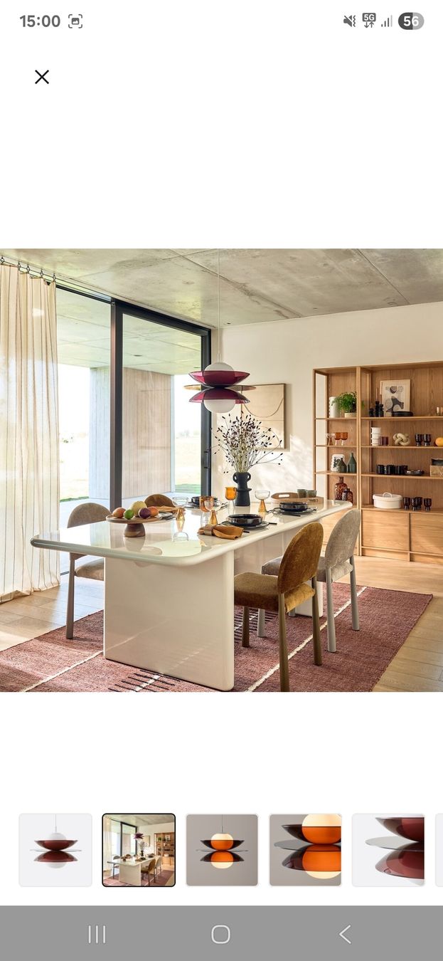 La Redoute Kronleuchter & Deckenlampen: Hängeleuchte aus Plexiglas & Opalglas – Neu (gemäss Beschreibung) aus Beromünster von DSinske333 3
