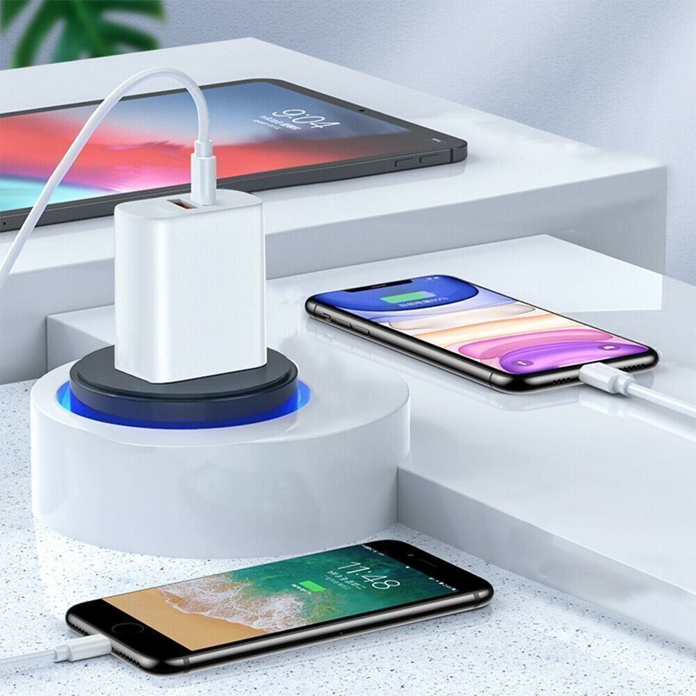 Caricabatterie: Duo 18W iPhone USB C Netzteil +2m kabel – Nuovo (secondo la descrizione) da Kirchdorf AG venduto da Apost008 9