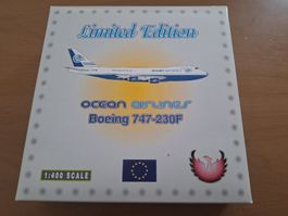 Ocean Airlines Boeing 747-230F  1:400 I-OCEA