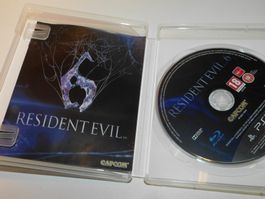 PS 3 Videospiel Game Resident Evil 6 - 2012