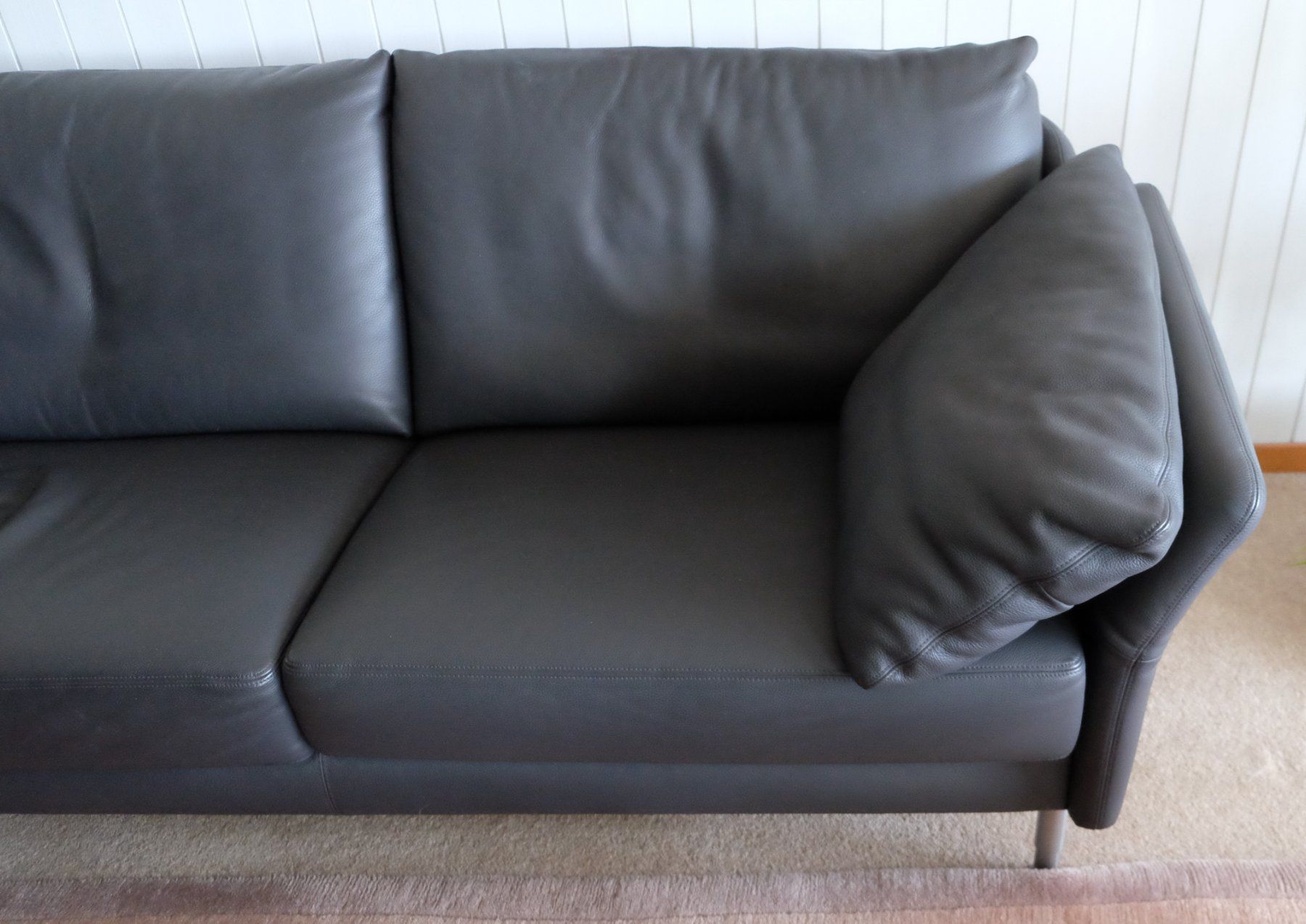 Divani: Ledersofa anthrazit – Usato da Schaffhausen venduto da wunderpraechtig 2