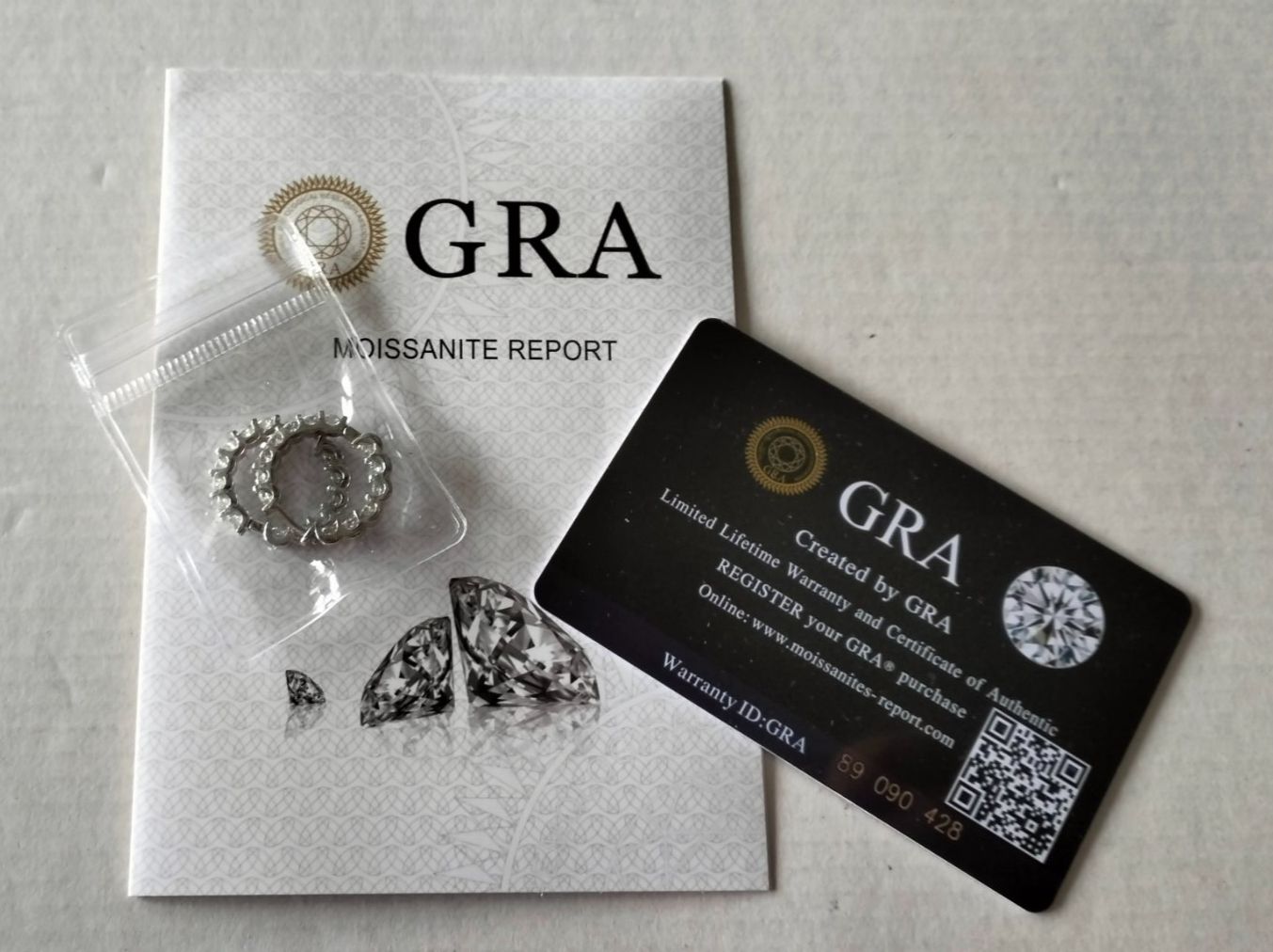 Pietre preziose: Moissanit Moissanite 2.6ct. Ohrringe D VVS1 GRA – Nuovo e nell'imballaggio originale da Uerkheim venduto da Kaufoption 5