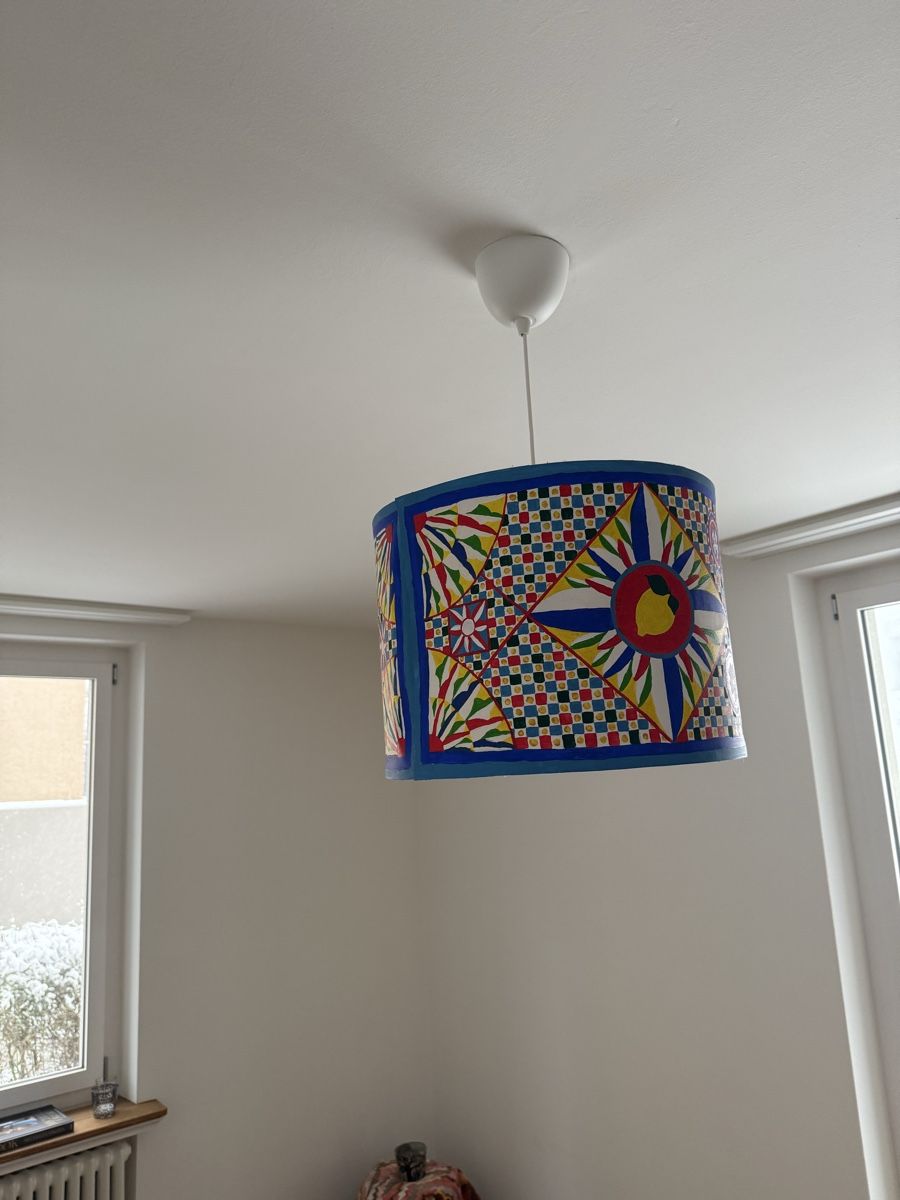 Lampadari & plafoniere: Farbenfrohr Lampenschirm Ethno-Stil - Ein echter Hingucker! – Nuovo (secondo la descrizione) da Zürich venduto da brizer 3