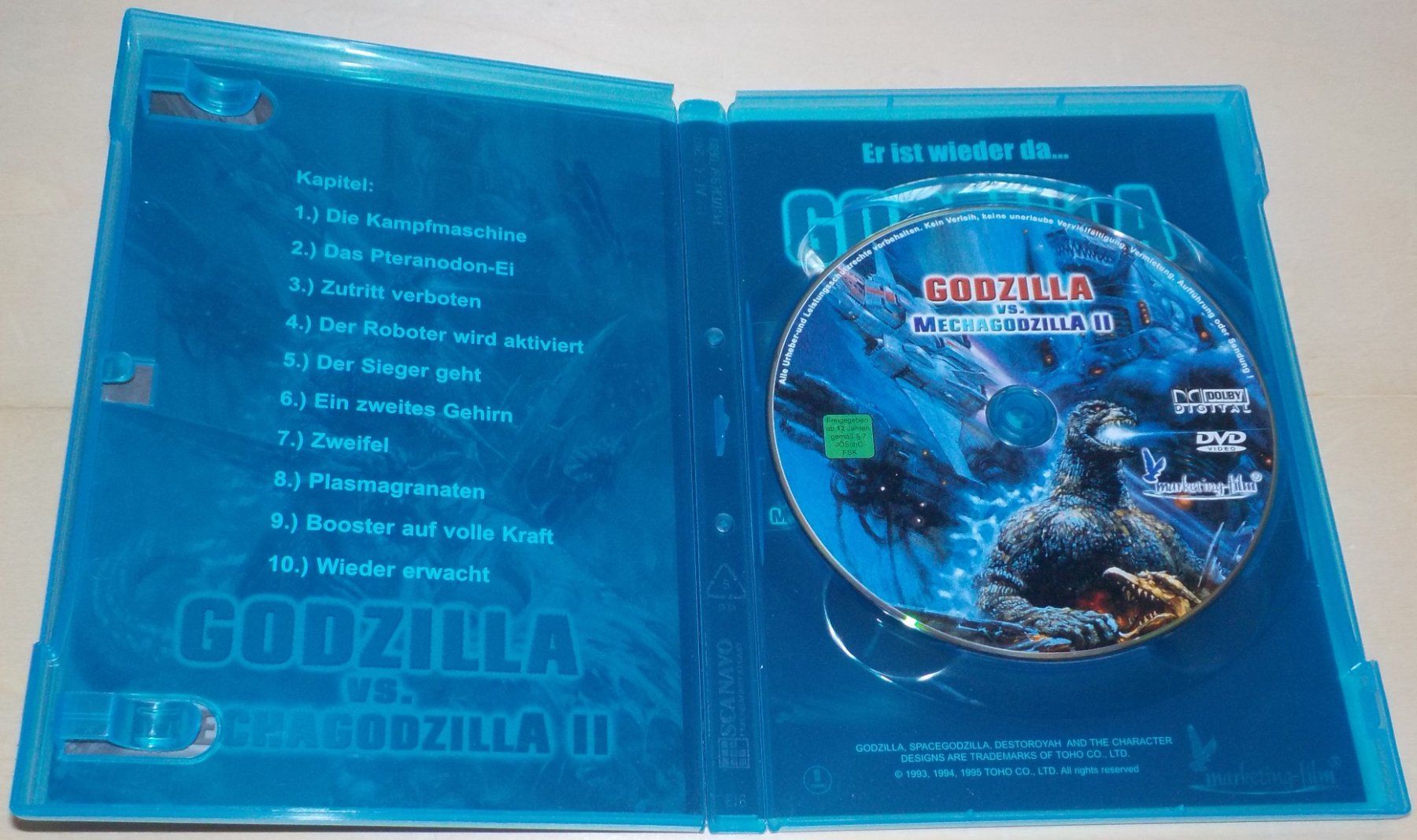 Tutti i DVDs: GODZILLA VS. MECHAGODZILLA II – Usato da Reinach AG venduto da Masi 2