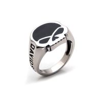 Bague Harley Davidson tête de mort acier inoxydable