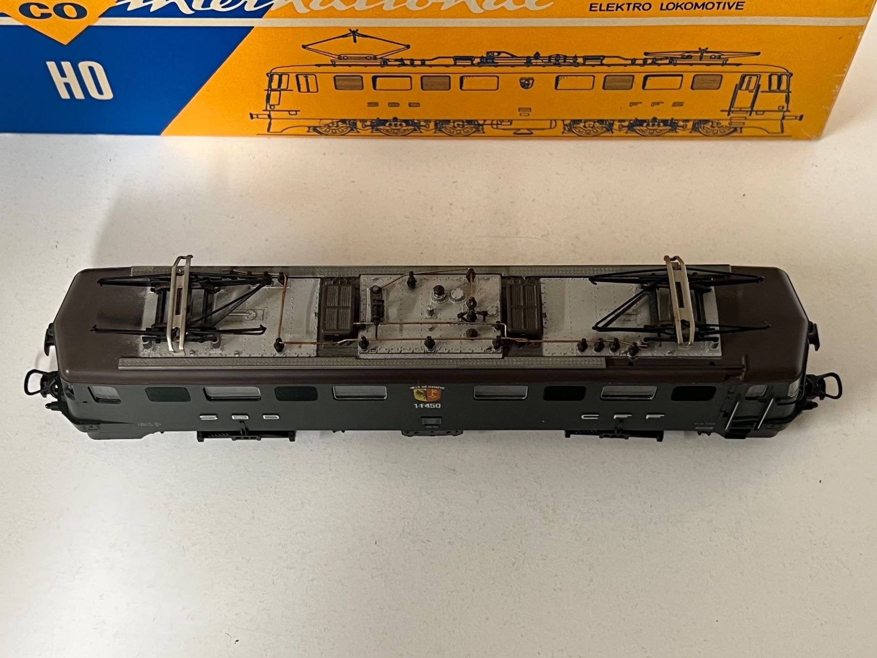 Roco Modelleisenbahnen: Roco 4195 H0 SBB Ae 6/6  DC Analog – Gebraucht aus Neuenhof von ludovicco 4
