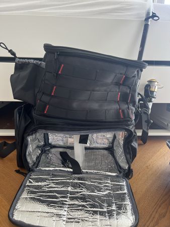 Angel Rucksack mit Kühltasche