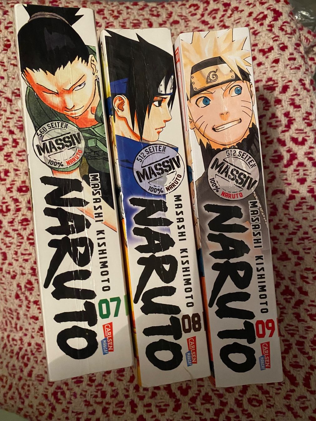 Fumetti: Naruto 07, 08, 09 – Usato da Basel venduto da SanFrancesco