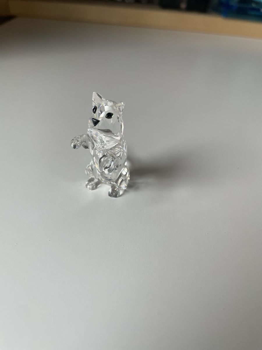 Swarovski Statuette: Swarovski Katze – Usato da Basel venduto da Zamba