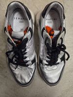 Serafini Turnschuhe Gr. 39 Silber mit Leo-Futter Sommer 🤩