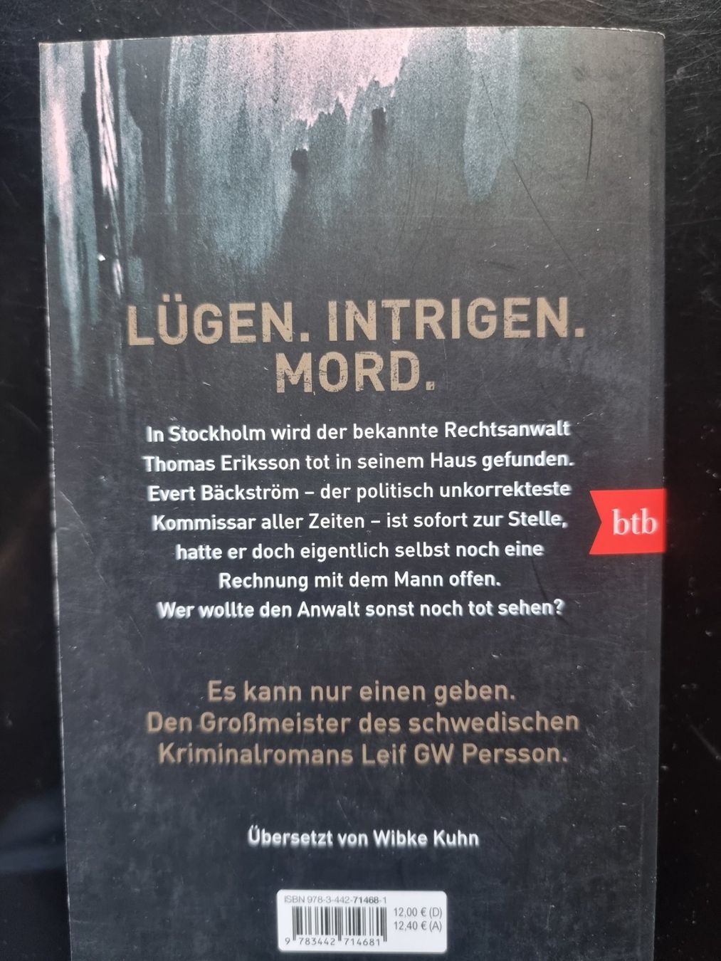 Libri: Leif GW Persson    Der glückliche Lügner – Usato da Arosa venduto da horseracing 1
