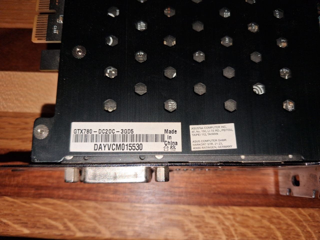 Asus Grafikkarten: Geforce GTX 780 – Gebraucht aus Wynigen von Low-end-solution 3