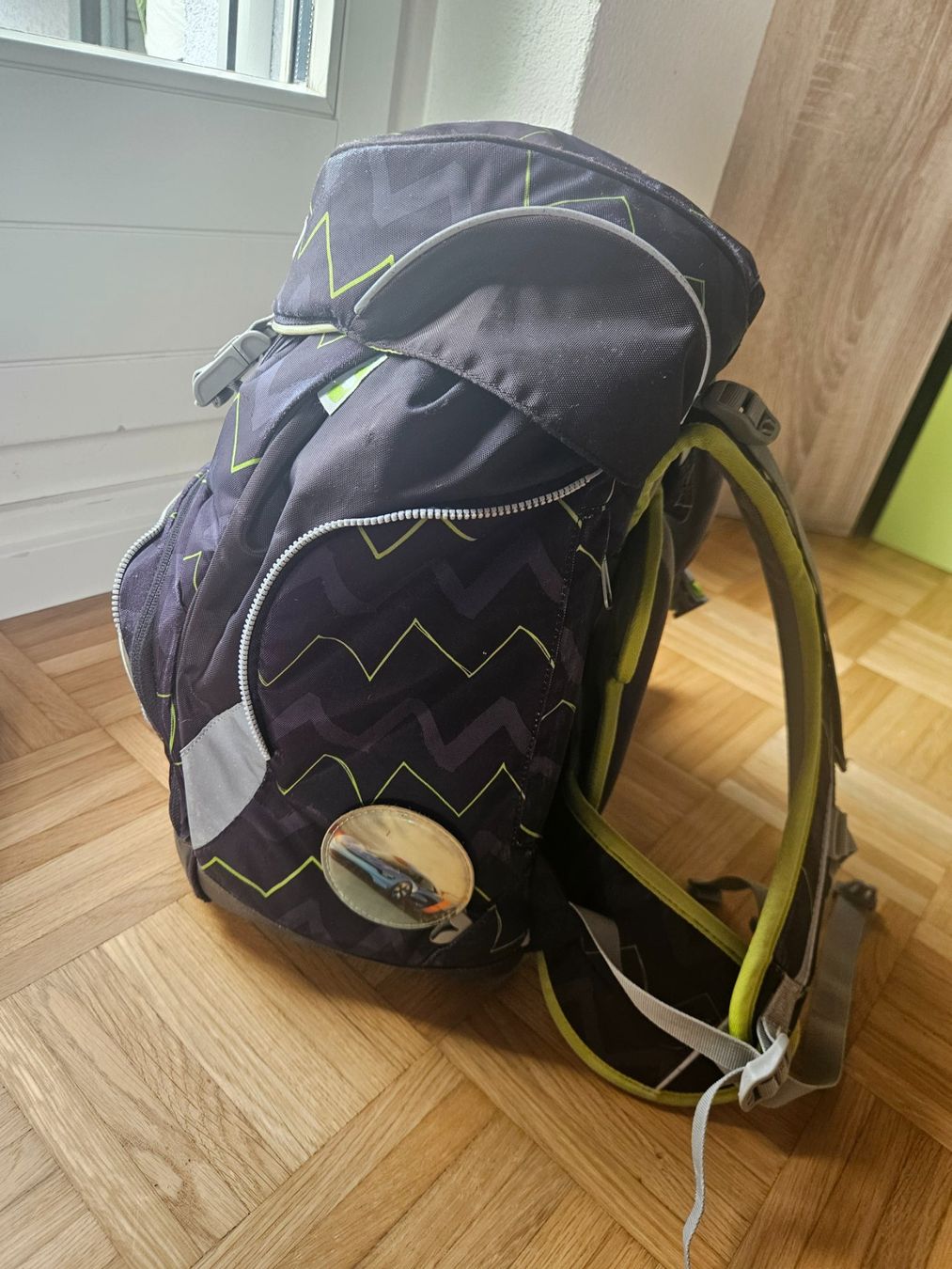 Ergobag Borse & Zaini: Ergonomischer Ergobag Schulrucksack mit Klettie, Top Zust... – Usato da Oberhelfenschwil venduto da tup12 5