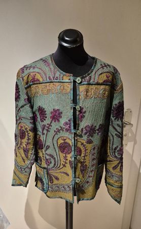 Kurze Damen Jacke Grösse L bestickt guter Zustand