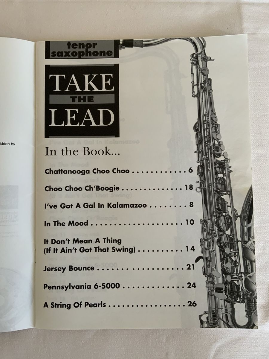 Bücher: Notenheft Swing für Saxophon mit CD – Gebraucht aus Wallenbuch von reg_zjt8 1