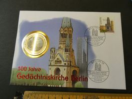 Guinea Ecuador 1994, 1000 Francos- Sondermünze Berlin