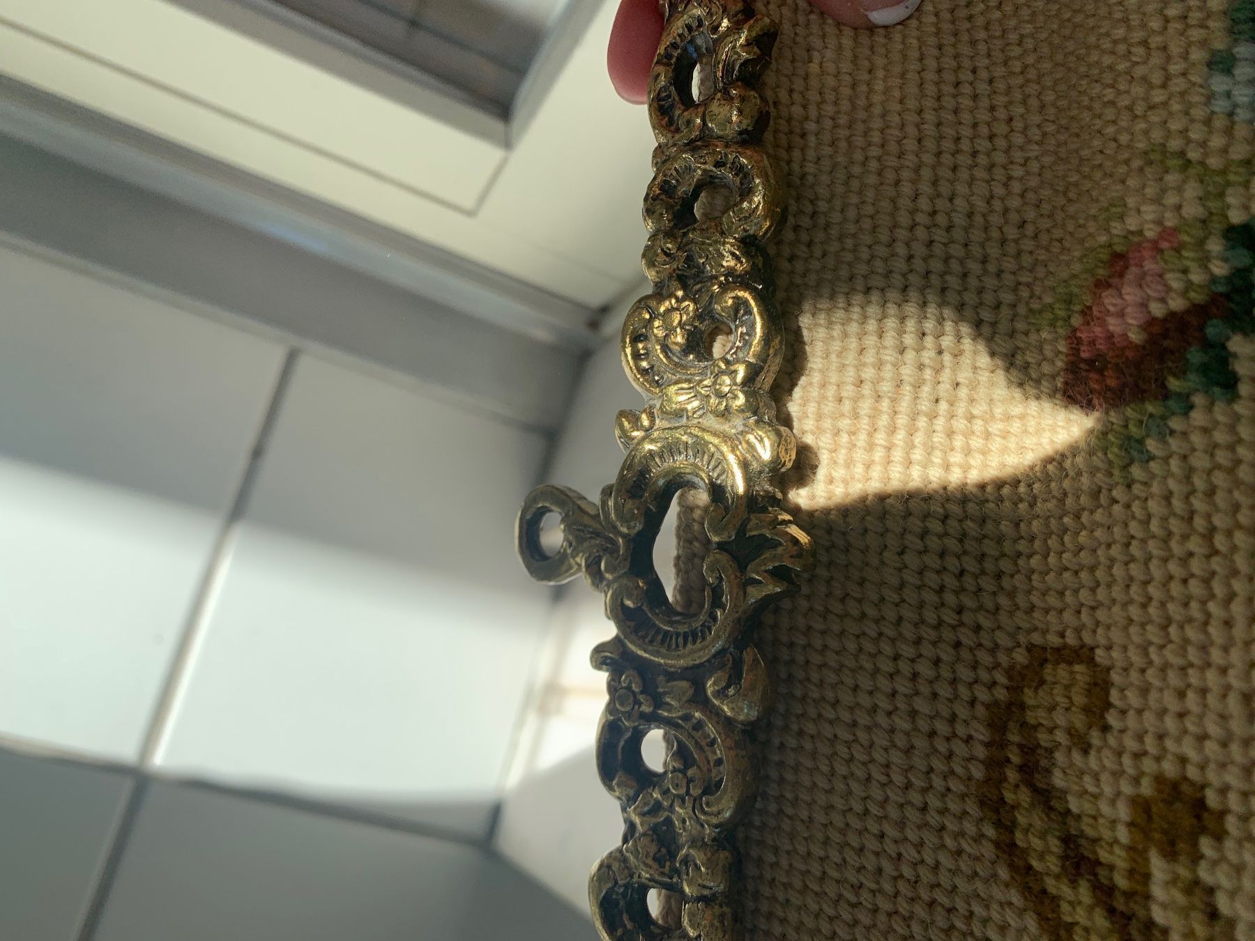 Tutte le decorazioni: Antik Schweizer Gobelin handgemacht. – Usato da Nuerensdorf venduto da gokden1336 3