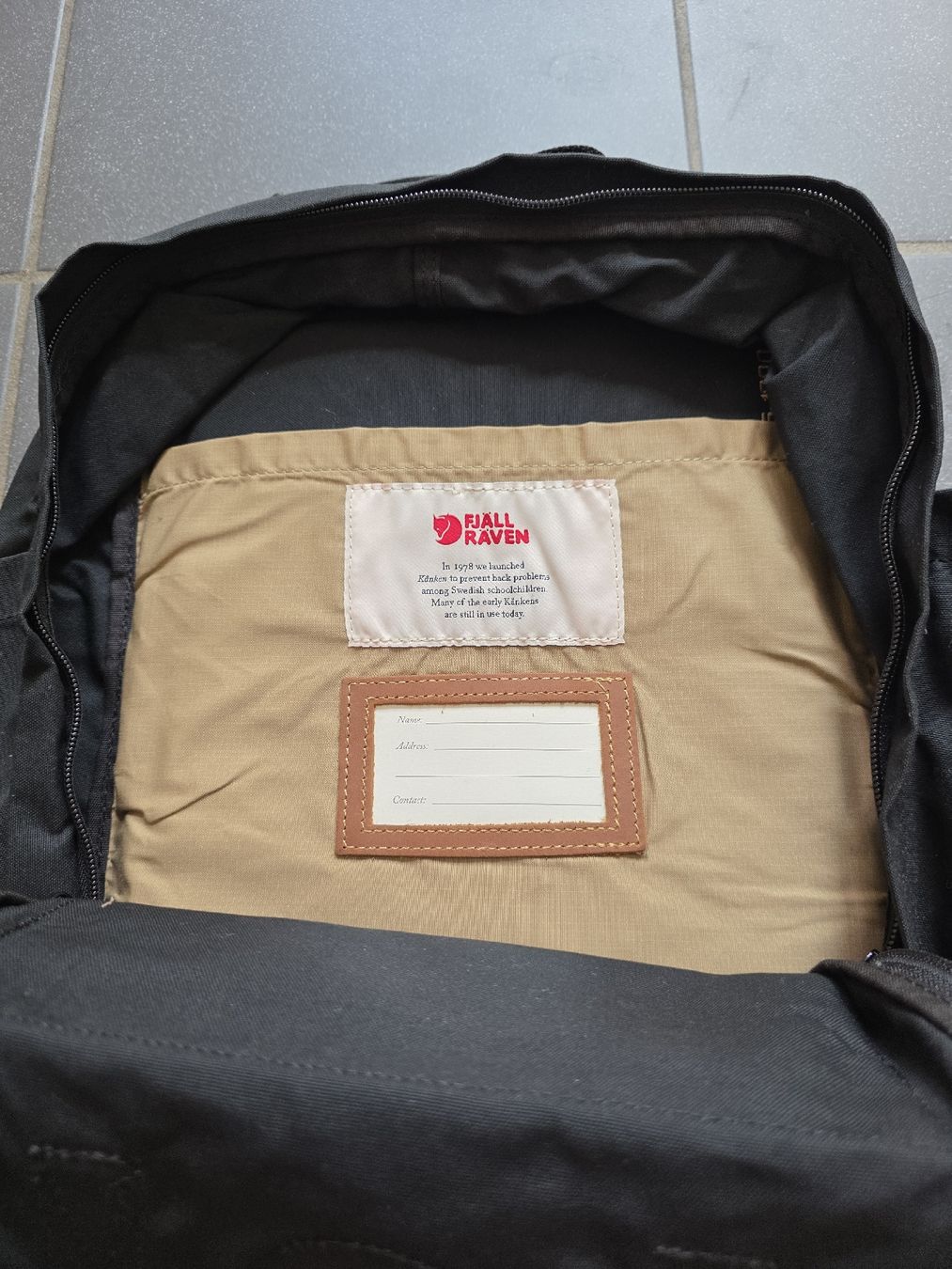Fjällräven Sacs à dos: Fjällräven Kankan Backpack Black – D'occasion à Zürich par lit_n7pb 4