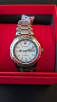 Armbanduhr M Swiss Modell 1001 Edelstahl neuwertig