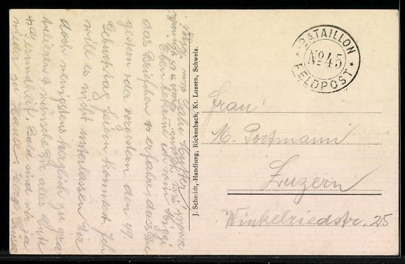 Cartoline postali: AK Rickenbach, Totalansicht mit Kirche – Usato da Berlin venduto da bartko-reher 1