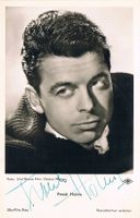 Frank Holms Autogramm signiert Vintage Foto 9x14cm