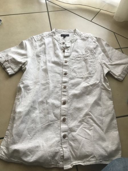 Camicie, T-shirt & Polo: Junge Hemd Eierschale Farbe 152 – Nuovo e nell'imballaggio originale da Bergdietikon venduto da antovale