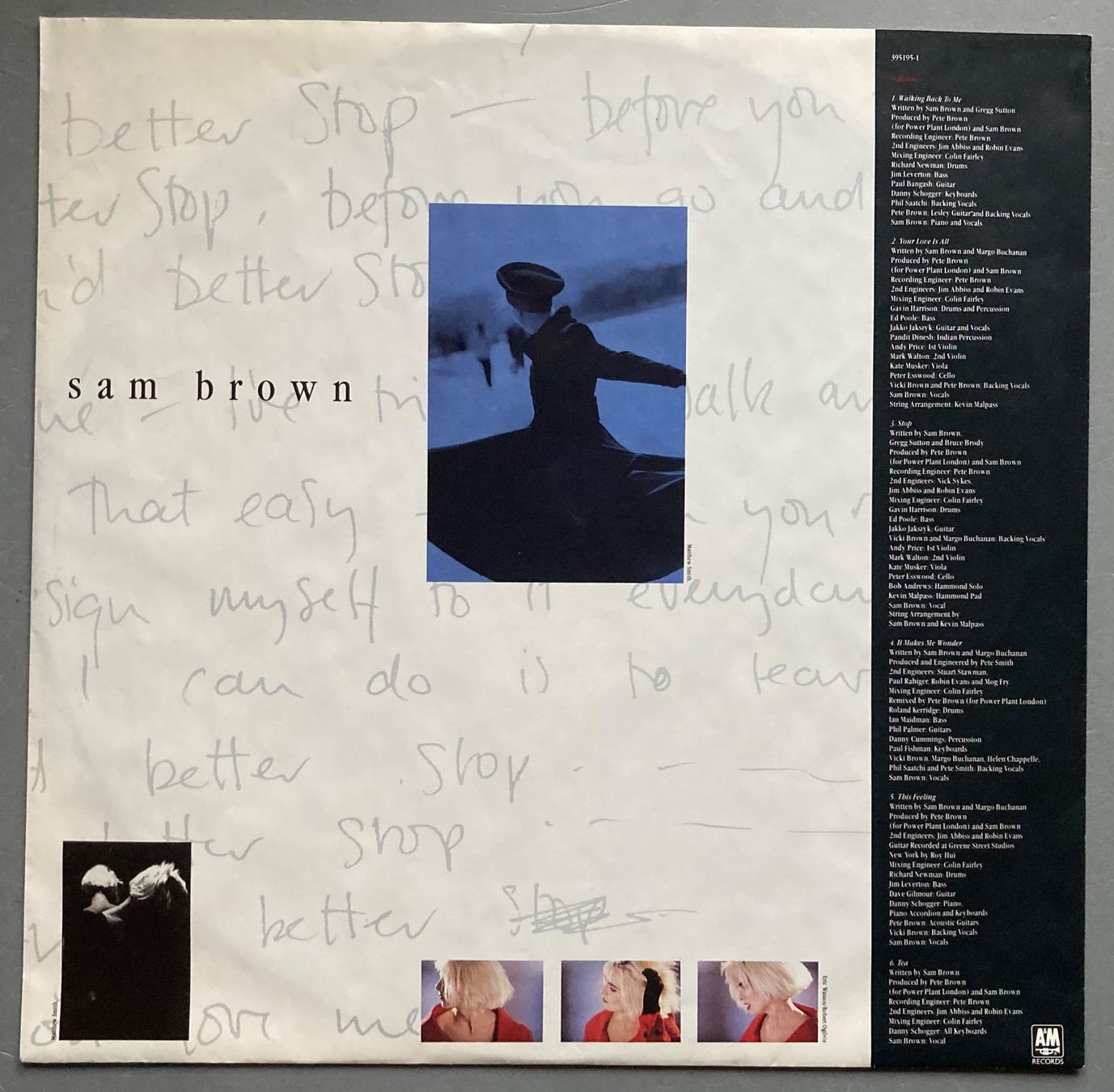 Schallplatten: SAM BROWN - STOP! – Gebraucht aus Poliez-Pittet von Newtown-Records 2