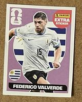 Federico Valverde  Uruguay  Lila / Neutral Extra Sticker