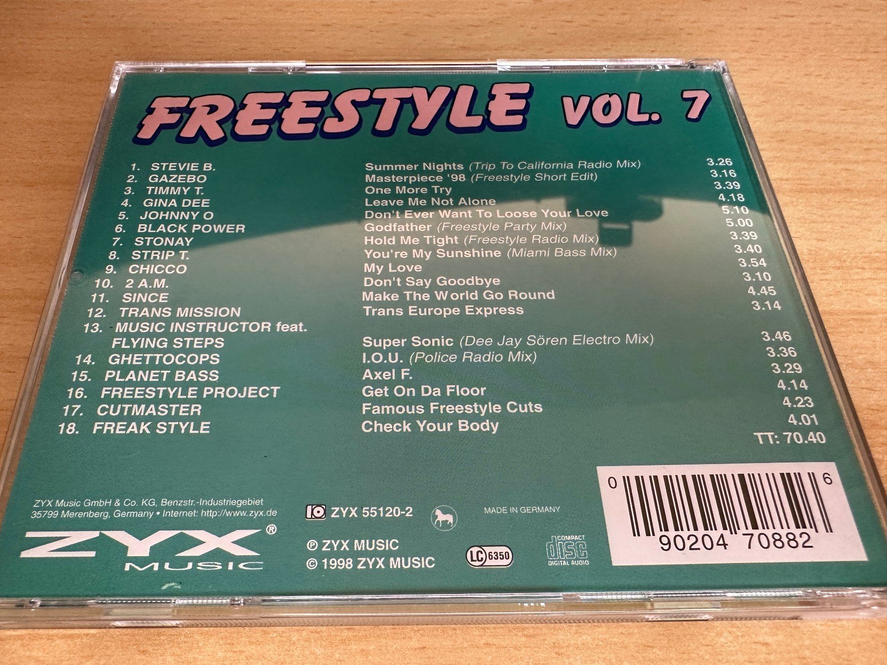 CD: Various – Freestyle Vol. 7 – Usato da Rikon im Tösstal venduto da Alpenmutz 1