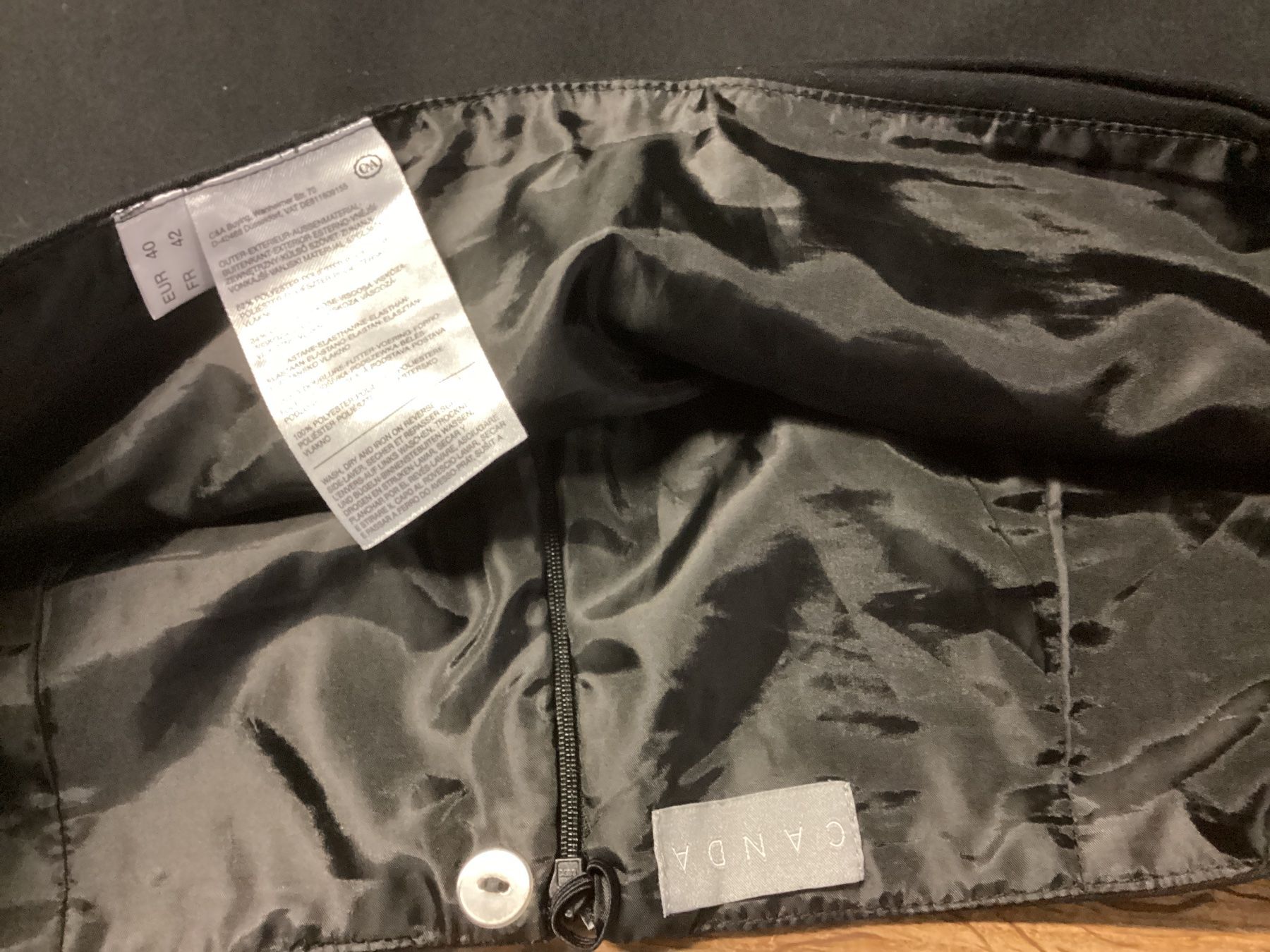 C&A Gonne: C & A JUPE/ROCK Gr.40/M schwarz klassisch – Usato da Frauenfeld venduto da Boldi46 3