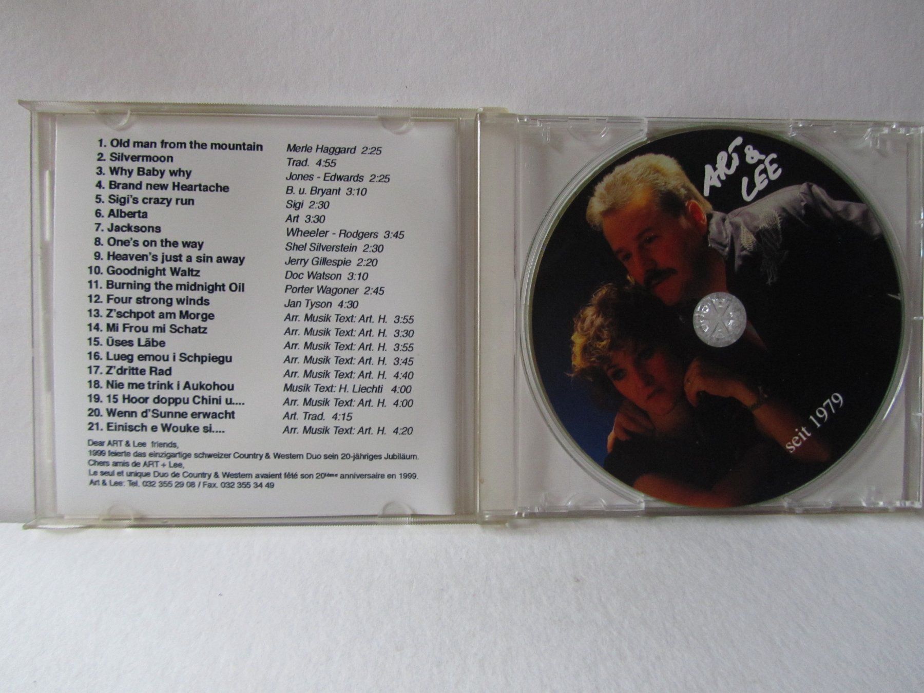 CD: Art & Lee, CD, Alberta und üses Läbe – Usato da Weiningen ZH venduto da dietsch57 2