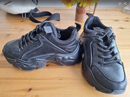 Buffalo Binary Trainers  Black, Size 38